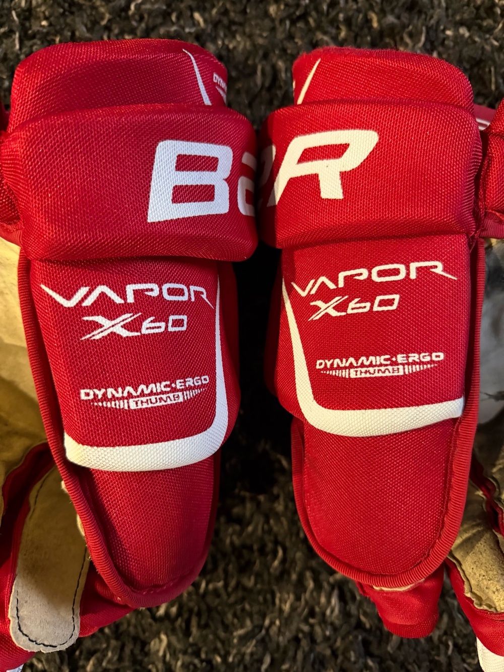 Bauer Vapor X60 14” Hockey Gloves - Red / White